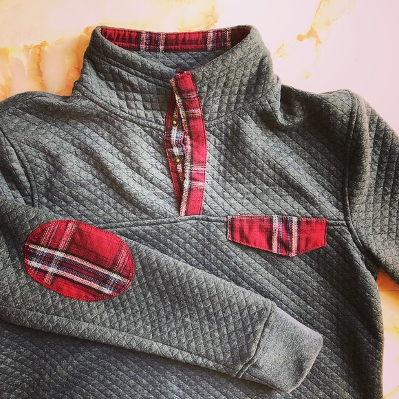 entro Jackets & Blazers - ENTRO Quilted Plaid Patchwork Jacket